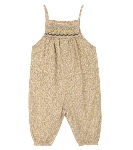 商品Bonpoint|Baby Lilisy printed cotton jumpsuit,价格¥1512,第1张图片