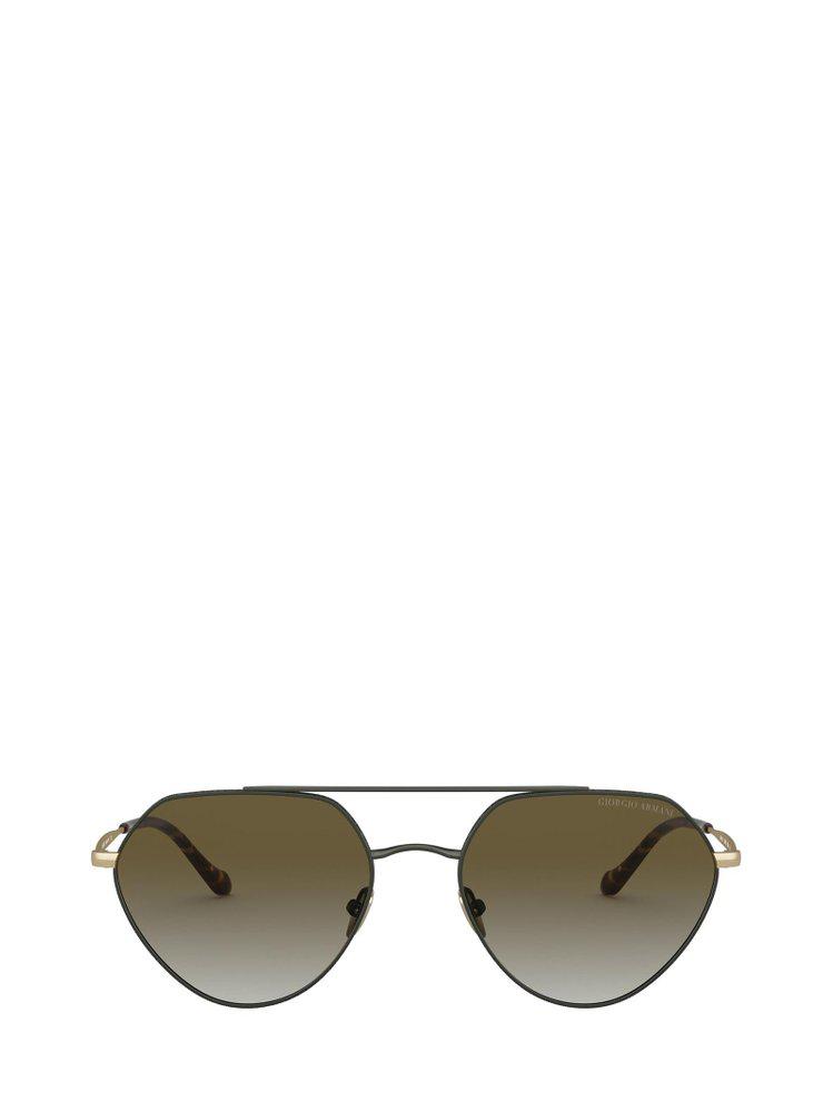 Giorgio Armani Aviator Frame Sunglasses商品第1张图片规格展示