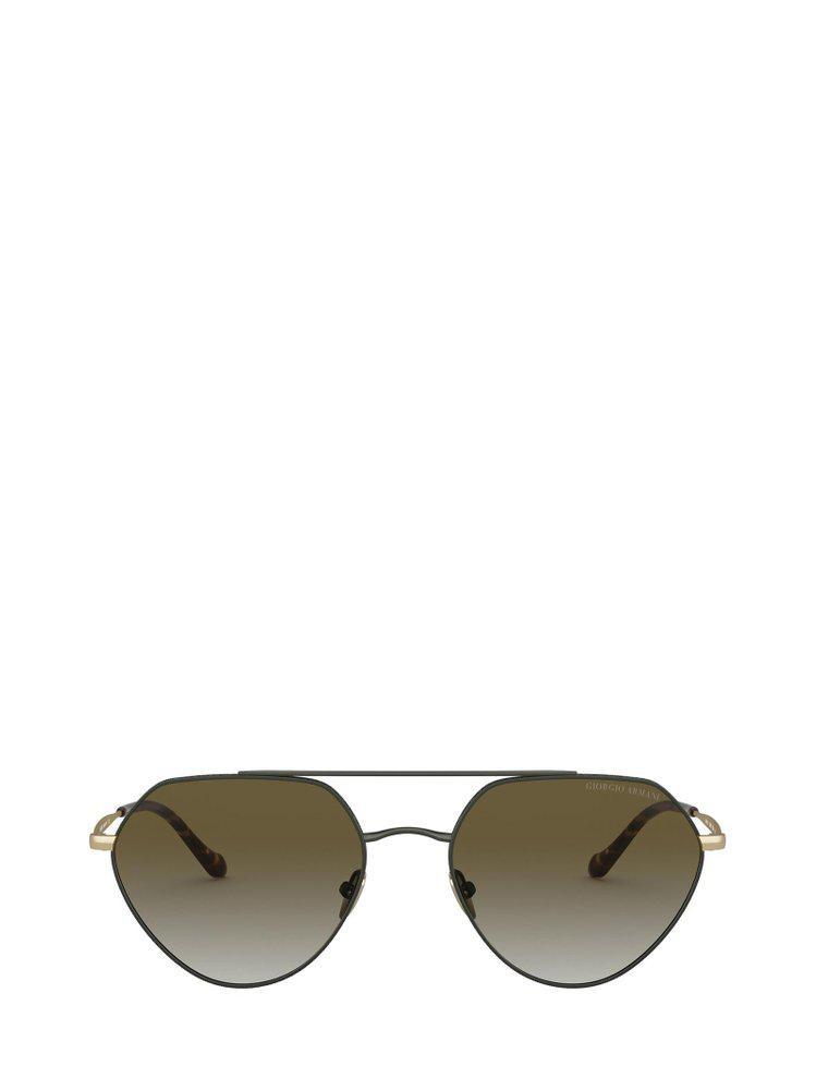 商品Giorgio Armani|Giorgio Armani Aviator Frame Sunglasses,价格¥1533,第1张图片