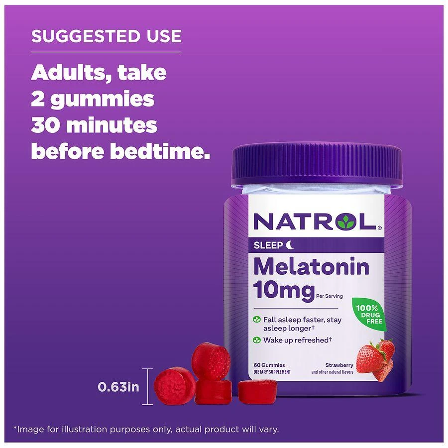 10 mg Melatonin Gummies Strawberry 商品