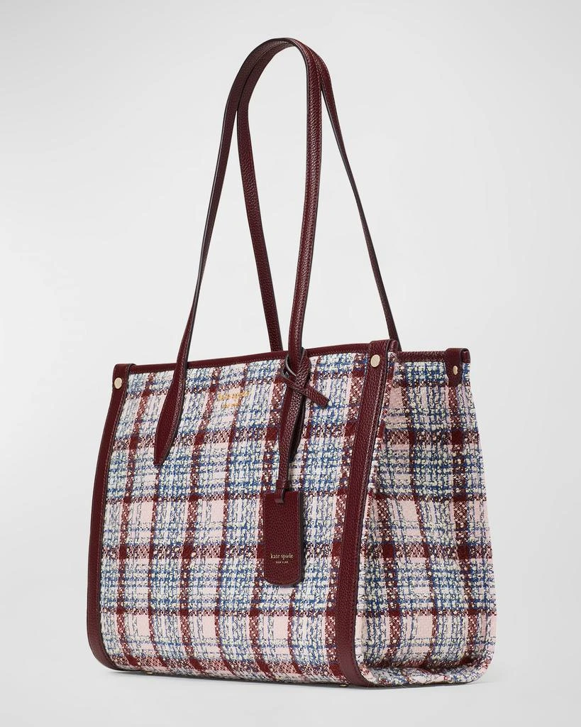 商品Kate Spade|market medium tweed tote bag,价格¥1127,第3张图片详细描述