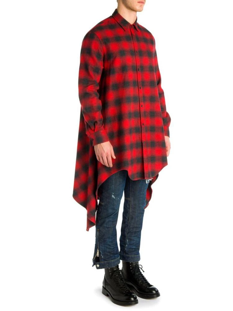 商品DSQUARED2|Checkered Cotton Flannel,价格¥1774,第3张图片详细描述