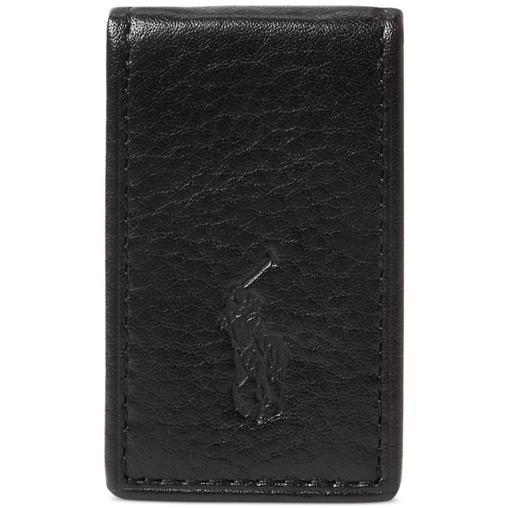 商品Ralph Lauren|Men's Pebbled Leather Money Clip,价格¥411,第1张图片