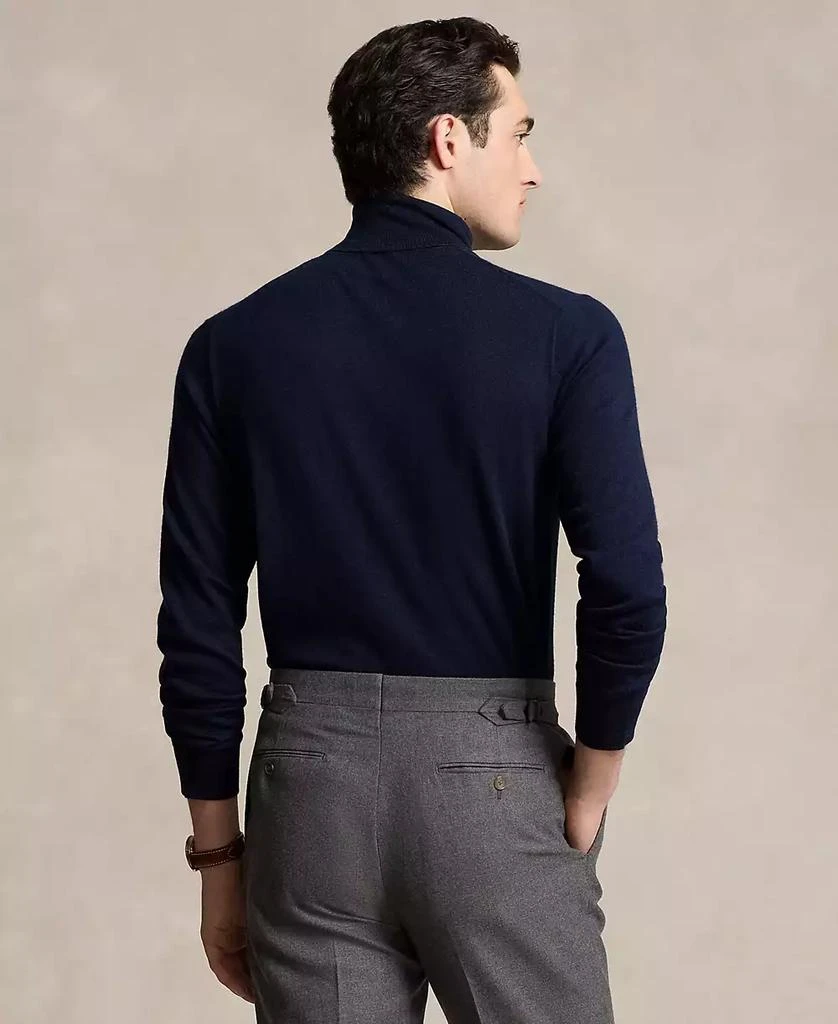 商品Ralph Lauren|Men's Washable Wool Turtleneck Sweater,价格¥766,第2张图片详细描述
