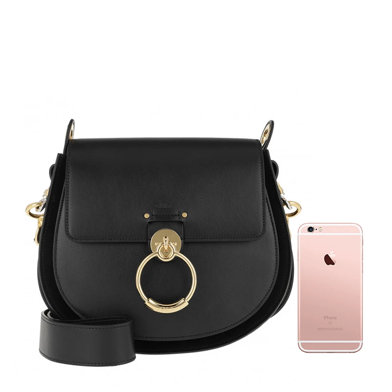 Chloe' 蔻依 女士黑色皮革单肩包斜挎包 C18WS152-A37-001 商品
