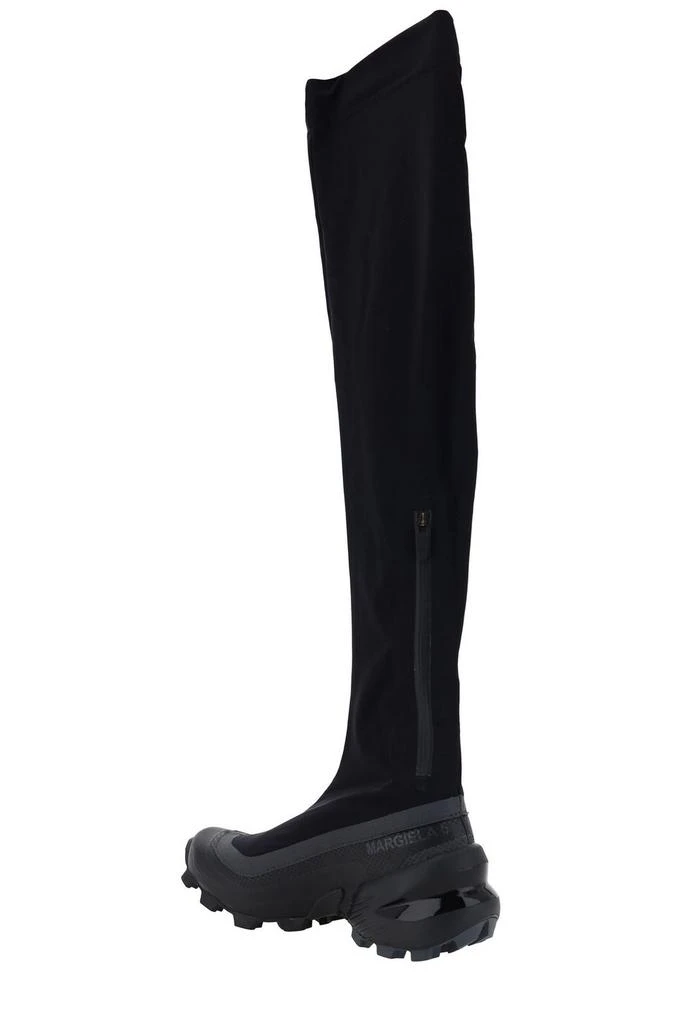 商品MM6|MM6 Maison Margiela X Salomon Thigh-Length Round-Toe Boots,价格¥2911,第3张图片详细描述