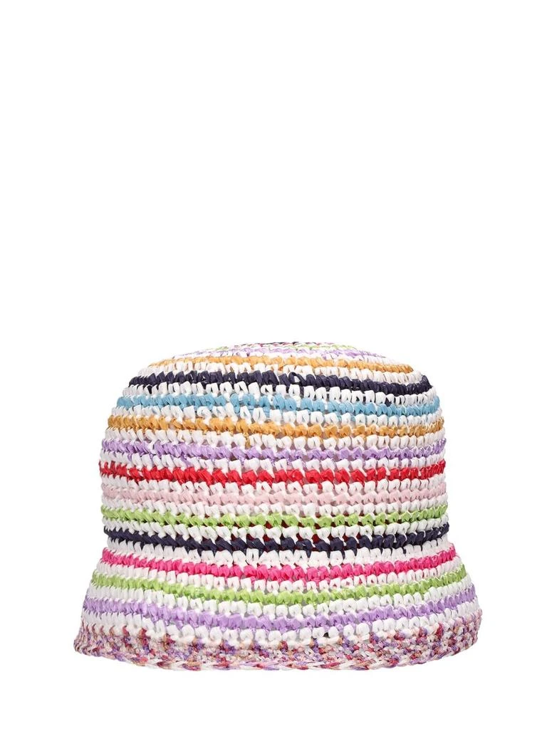 商品Missoni|Striped Viscose Crochet Bucket Hat,价格¥2509,第2张图片详细描述