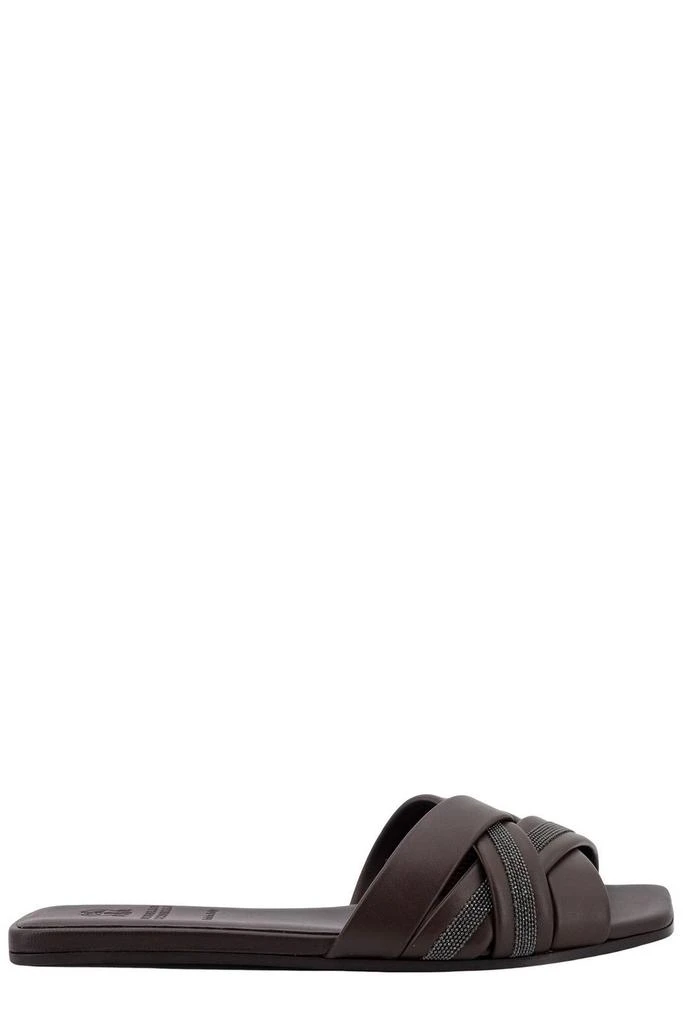商品Brunello Cucinelli|Brunello Cucinelli Slip-On Sandals,价格¥5110,第1张图片