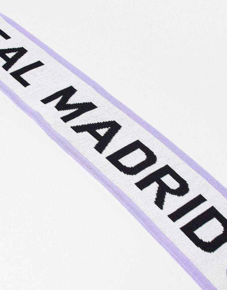 adidas Football Real Madrid 2022/23 scarf in white商品第3张图片规格展示