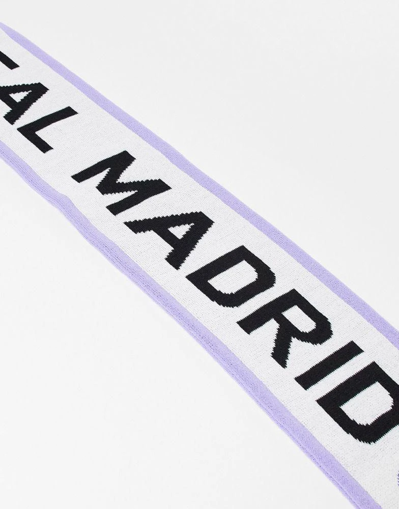 商品Adidas|adidas Football Real Madrid 2022/23 scarf in white,价格¥148,第3张图片详细描述