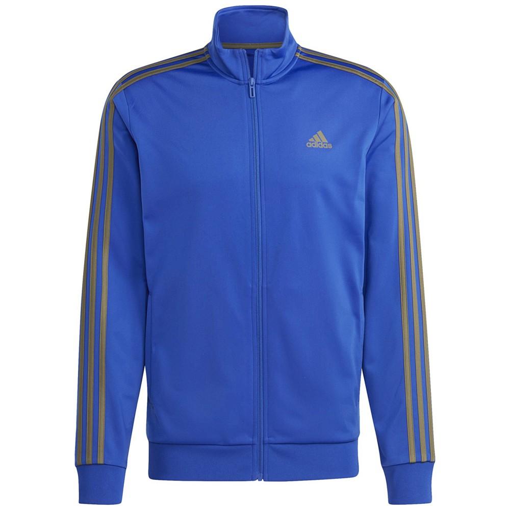 Men's Essentials Warm-Up 3-Stripes Track Jacket商品第1张图片规格展示