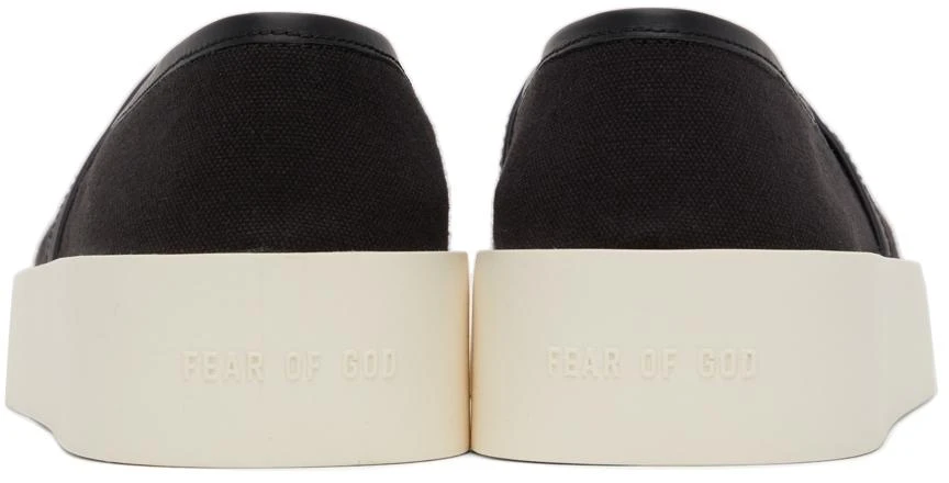 商品Fear of god|Black Canvas Espadrilles,价格¥2339,第4张图片详细描述