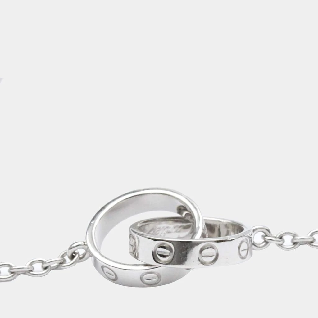 商品[二手商品] Cartier|Cartier Love 18K White Gold Bracelet 18.5,价格¥10376,第3张图片详细描述