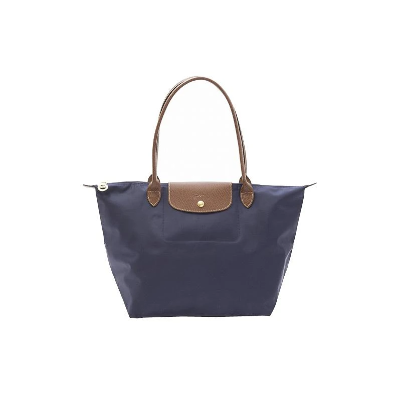 商品[国内直发] Longchamp|珑骧 LONGCHAMP 送女友 奢侈品 女士LE PLIAGE系列大号海军蓝色织物长柄可折叠手提单肩饺子包 L1899 089 556,价格¥620,第3张图片详细描述