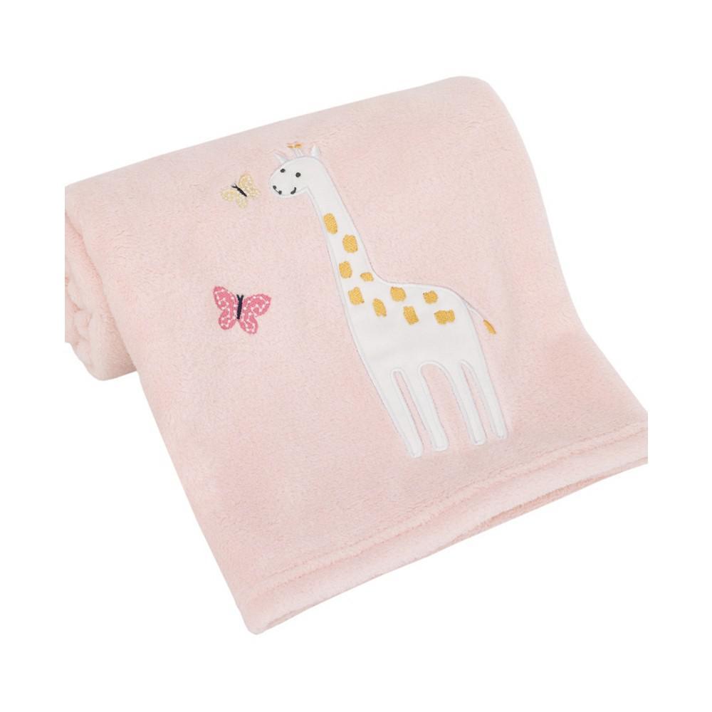 商品Macy's|Pretty Giraffes Super Soft Giraffe Baby Blanket,价格¥324,第1张图片