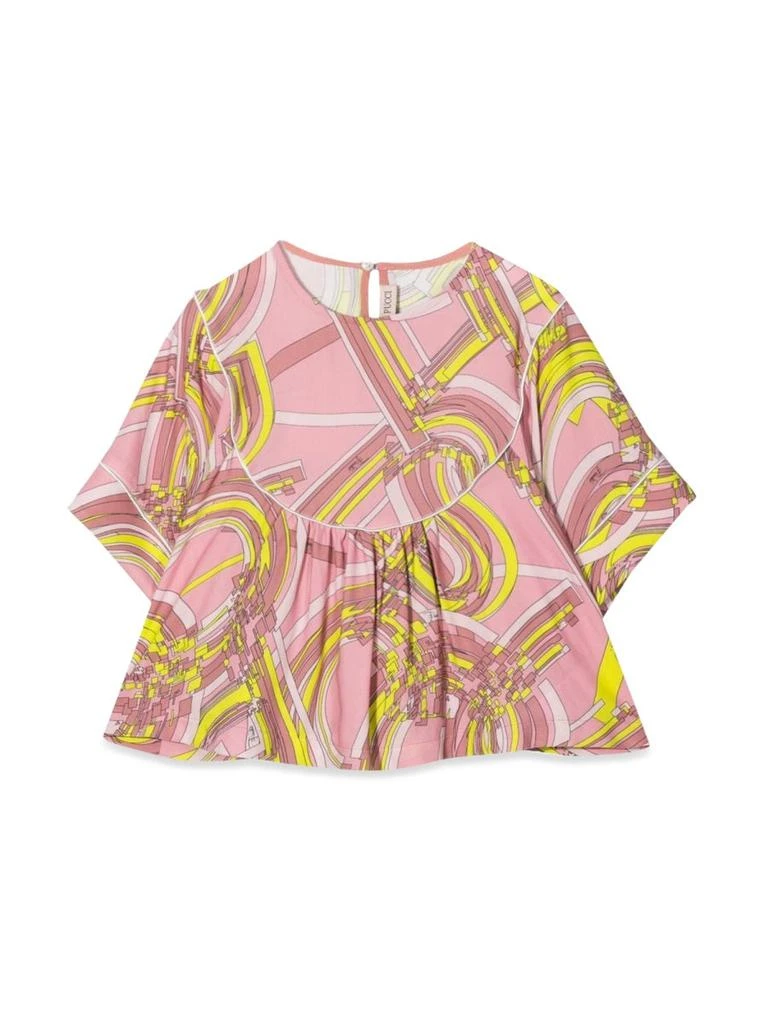 商品EMILIO PUCCI|SHORT-SLEEVED BLOUSE,价格¥1669,第1张图片