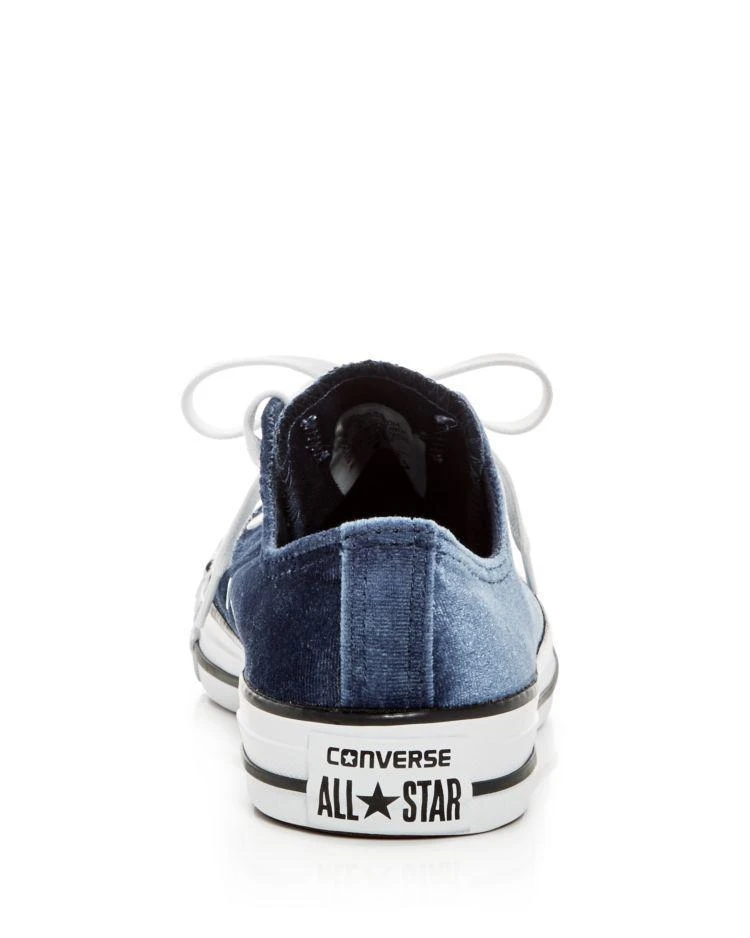 商品Converse|Women's Chuck Taylor All Star Velvet Lace Up Sneakers,价格¥314,第4张图片详细描述