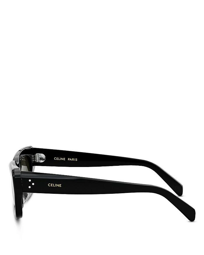 商品Celine|Bold 3 Dots Rectangular Sunglasses, 54mm,价格¥3305,第3张图片详细描述