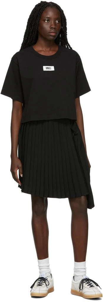 商品MAISON MARGIELA|Black Fluid Skirt,价格¥1839,第4张图片详细描述