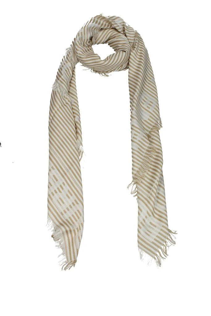 商品Burberry|Foulard Silk Beige Cookie,价格¥1953,第1张图片