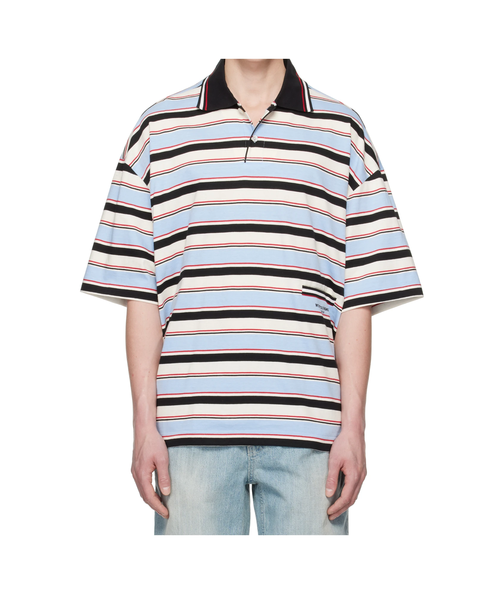 商品【商品预售7天】 Wooyoungmi|Wooyoungmi 男士T恤 W251TS16781L 花色,价格¥2111,第1张图片