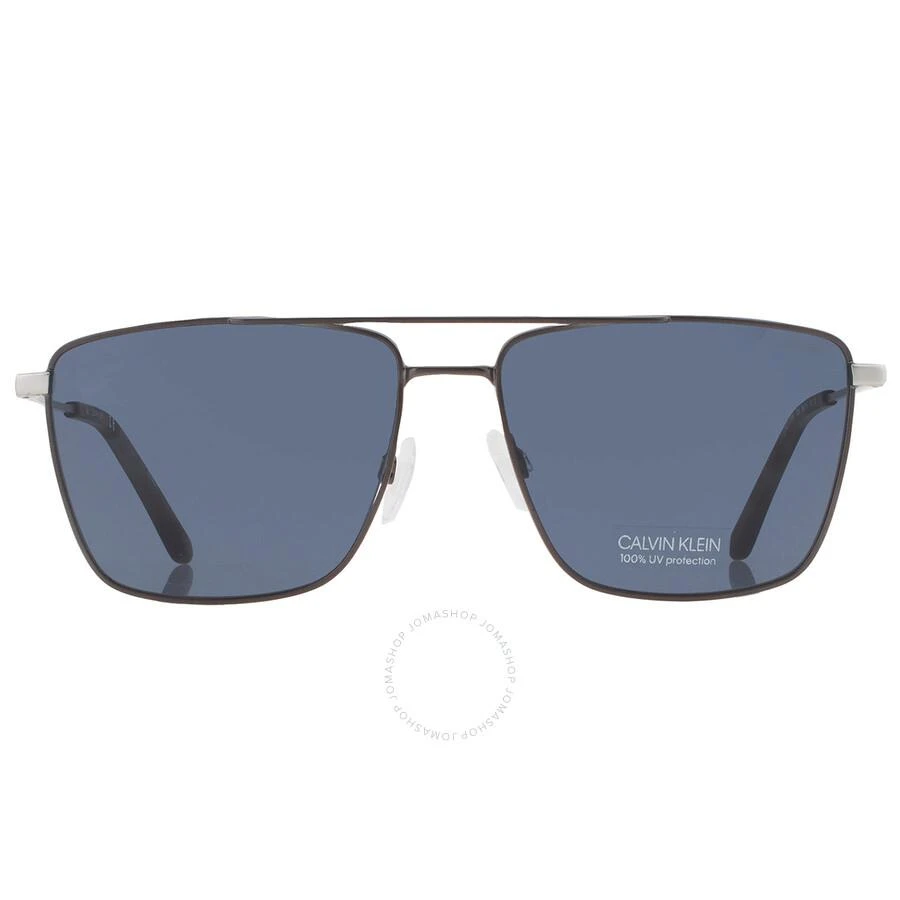 商品Calvin Klein|Grey Navigator Unisex Sunglasses CK21116S 008 58,价格¥298,第1张图片