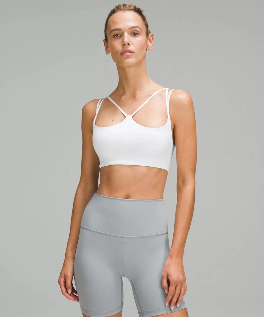 商品Lululemon|Ribbed Nulu Strappy Yoga Bra *Light Support, A/B Cup,价格¥316,第5张图片详细描述