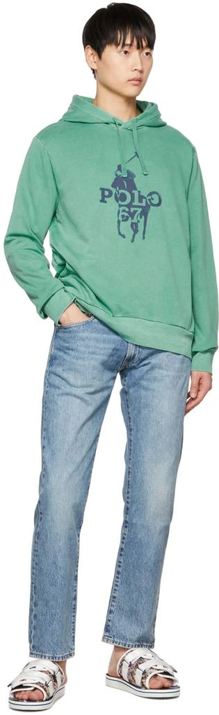 商品Ralph Lauren|Green Big Pony Hoodie,价格¥524,第4张图片详细描述