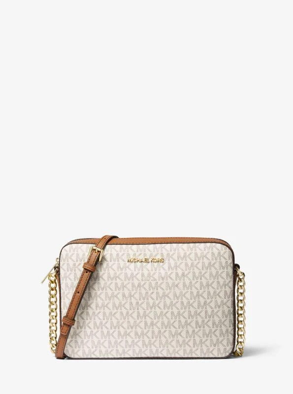 商品Michael Kors|Jet Set Large Printed Logo Crossbody Bag,价格¥463,第1张图片