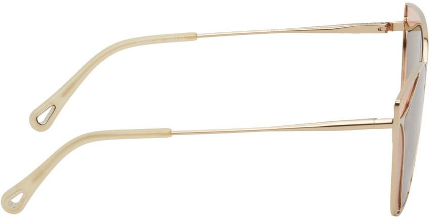 Gold Gemma Sunglasses商品第2张图片规格展示