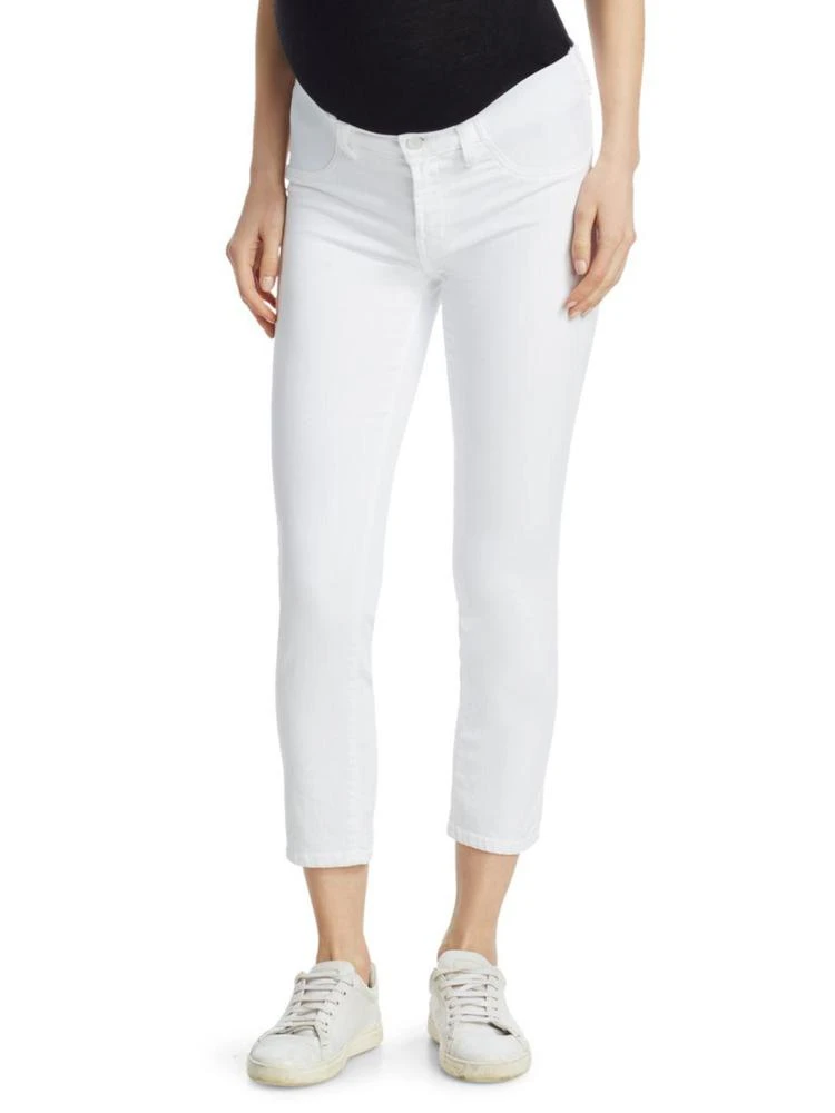 商品J Brand|Mama J Cigarette Cropped Jeans,价格¥698,第1张图片