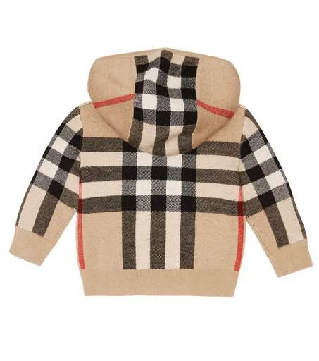 商品Burberry|Baby Check zip-up hoodie,价格¥3442,第2张图片详细描述