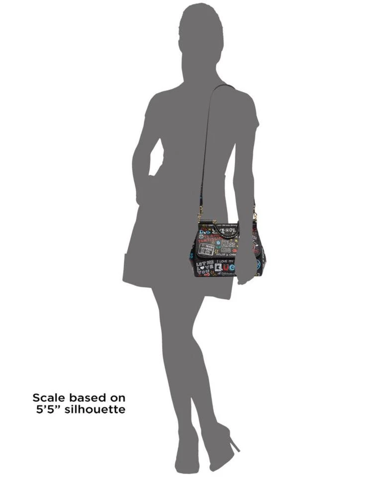 商品Dolce & Gabbana|Dolce & Gabbana - Graphic Leather Satchel,价格¥10699,第3张图片详细描述