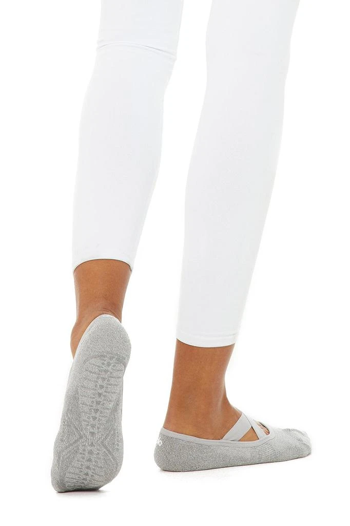 商品Alo|Women's Pivot Barre Sock - Dove Grey Heather,价格¥181,第2张图片详细描述