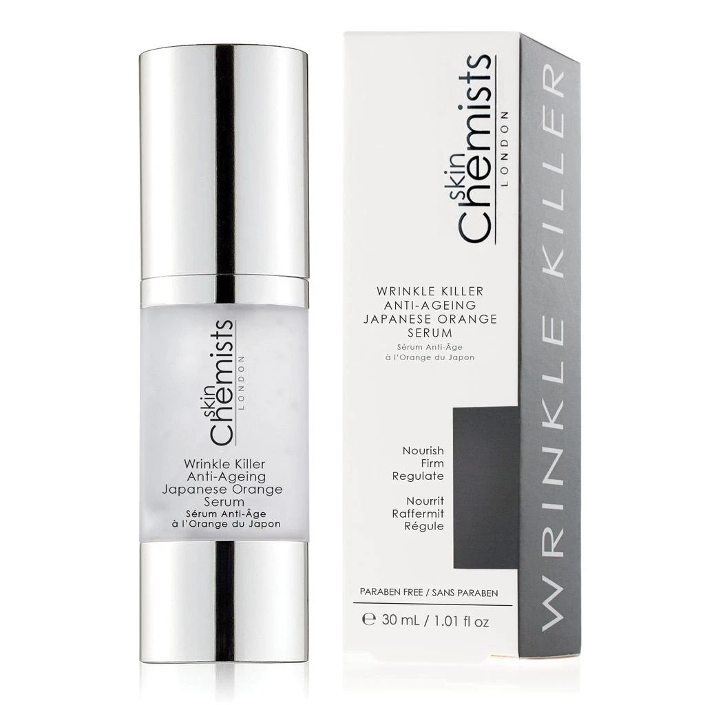 商品skinChemists|skinChemists Wrinkle Killer Anti-Ageing Japanese Orange Serum,价格¥874,第1张图片