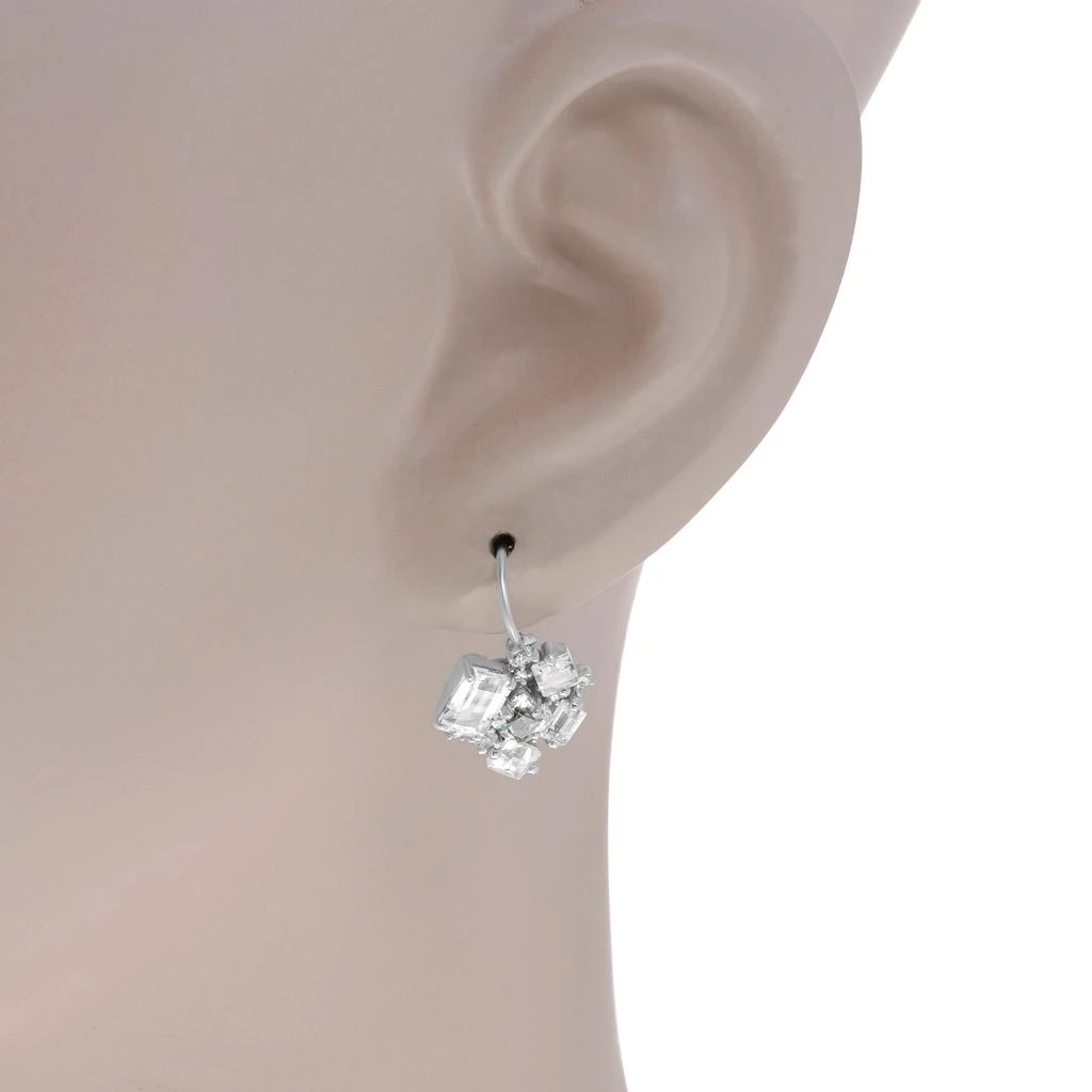 商品Suzanne Kalan|Suzanne Kalan 14K White Gold Diamond And White Topaz Drop Earrings PE656-WGWT,价格¥5341,第2张图片详细描述