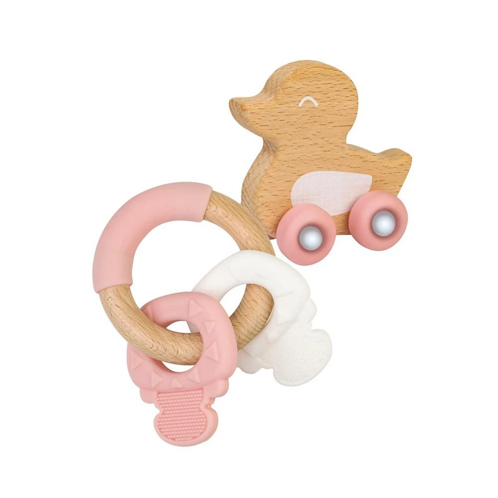 商品Saro|by Kalencom Duck and Key Baby Teether Bundle,价格¥187,第2张图片详细描述