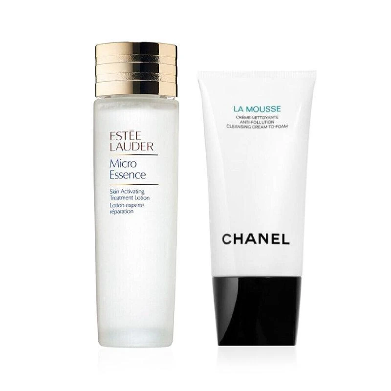 商品Estée Lauder|雅诗兰黛 肌初赋活原生液200ml+香奈儿 山茶花洗面奶150ml,价格¥661,第1张图片
