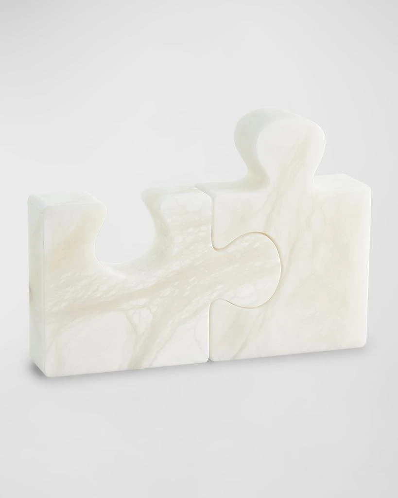 商品Global Views|Jigsaw Bookends - Set of 2,价格¥6196,第2张图片详细描述