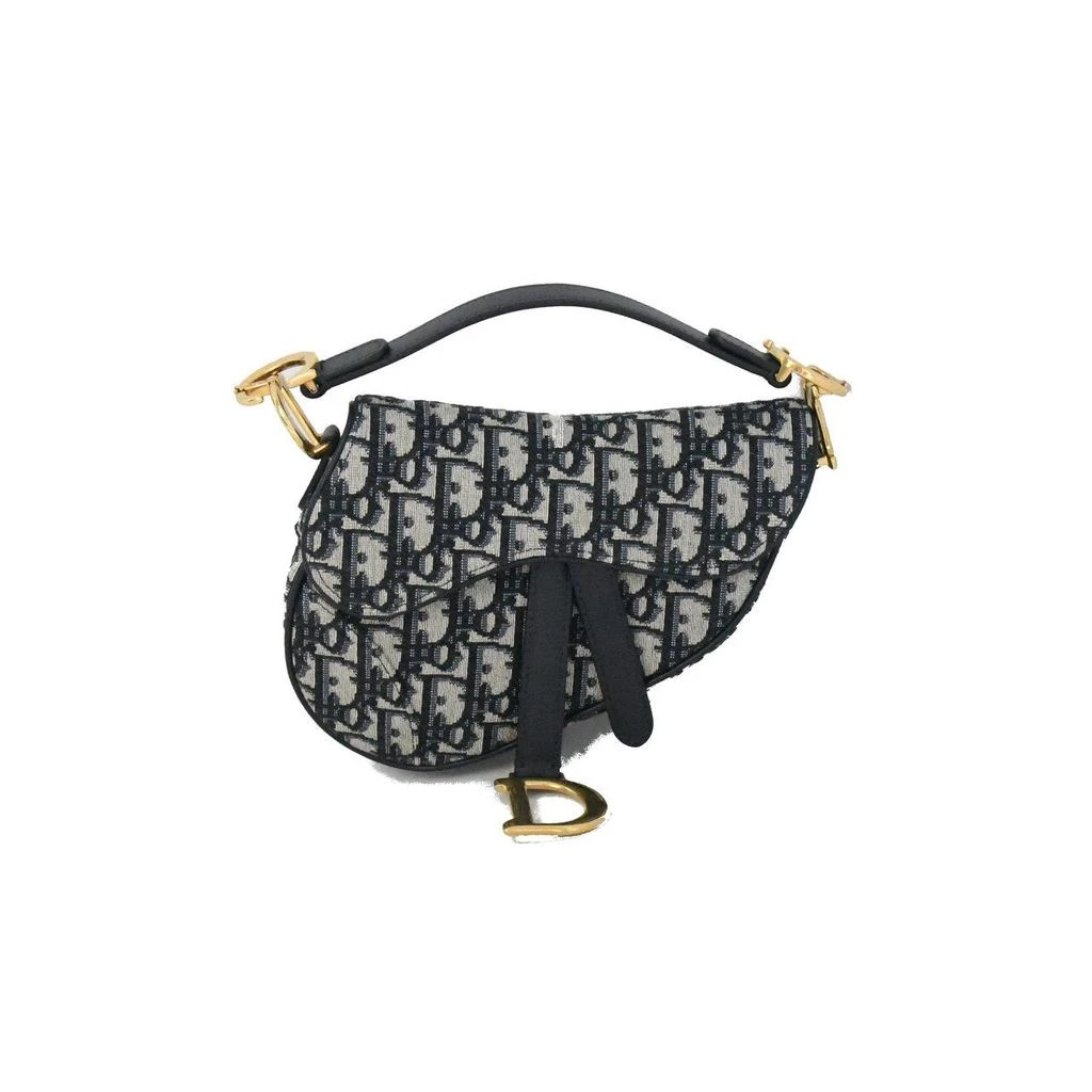 商品Dior|Dior Small Saddle Bag Navy,价格¥29326,第1张图片