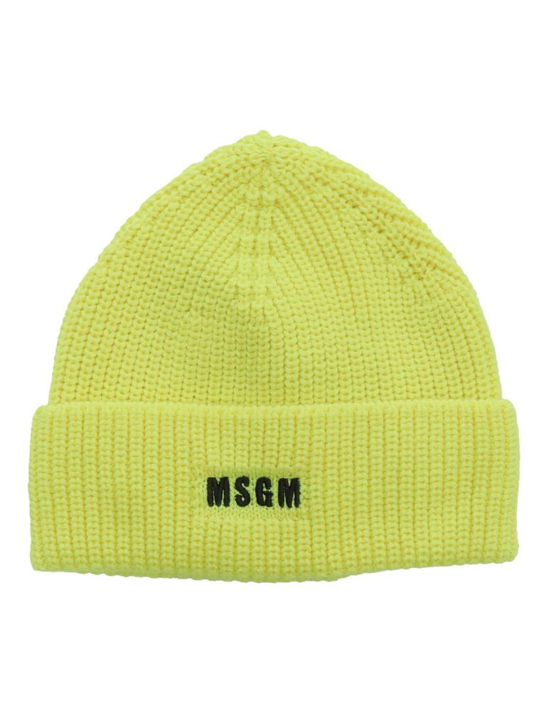 MSGM Hat With Logo Embroidery商品第1张图片规格展示