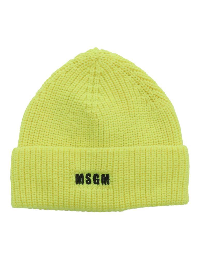 商品MSGM|MSGM Hat With Logo Embroidery,价格¥576,第1张图片