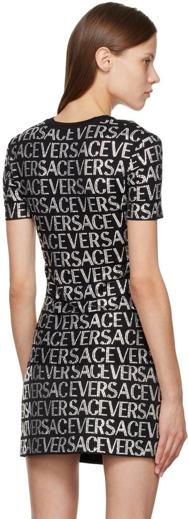 商品Versace|黑色水钻 T 恤,价格¥9312,第3张图片详细描述