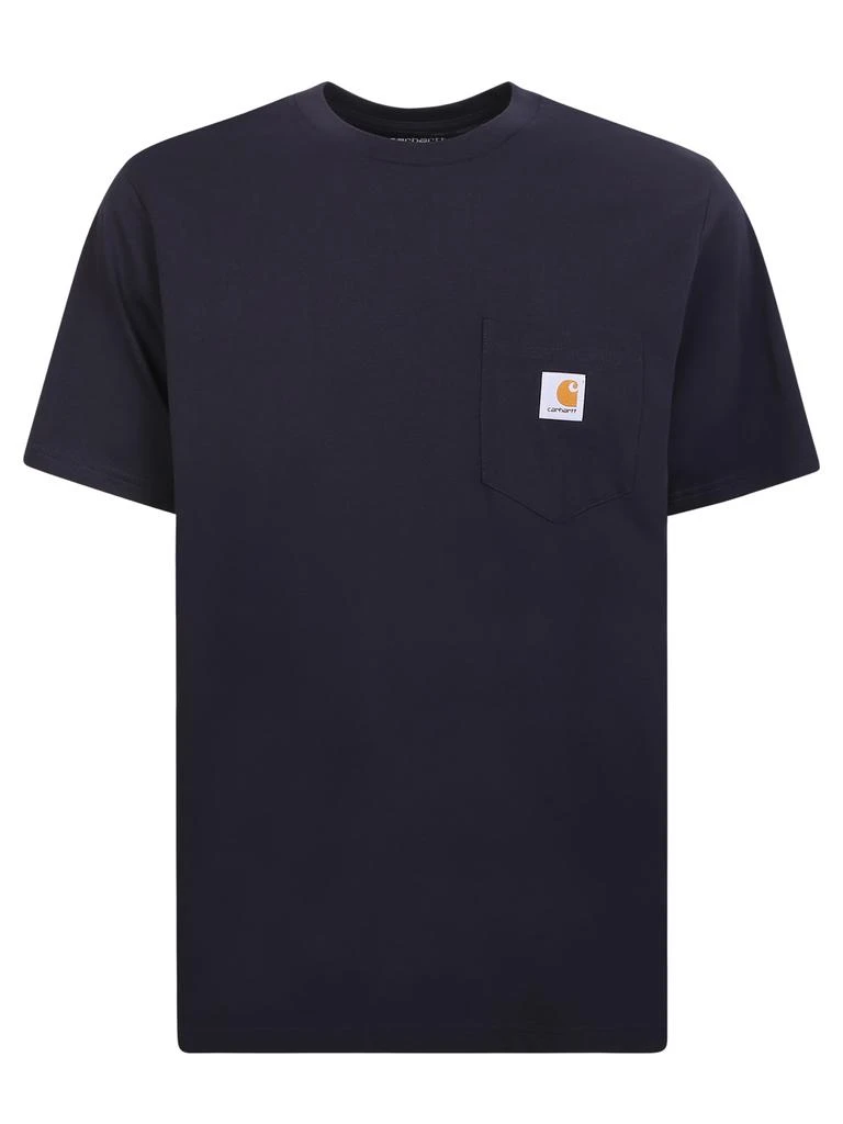 商品Carhartt|Carhartt Blue Cotton Mc T-shirt,价格¥592,第1张图片