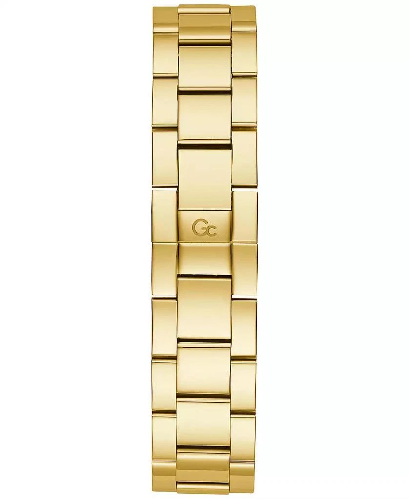 商品GUESS|Gc Muse Women's Swiss Gold-Tone Stainless Steel Bracelet Watch 34mm,价格¥2823,第3张图片详细描述