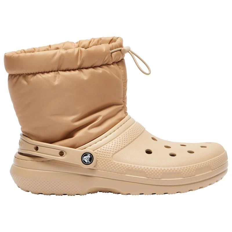 商品Crocs|Crocs Classic Lined Neo Puff Boots - Men's,价格¥510,第1张图片