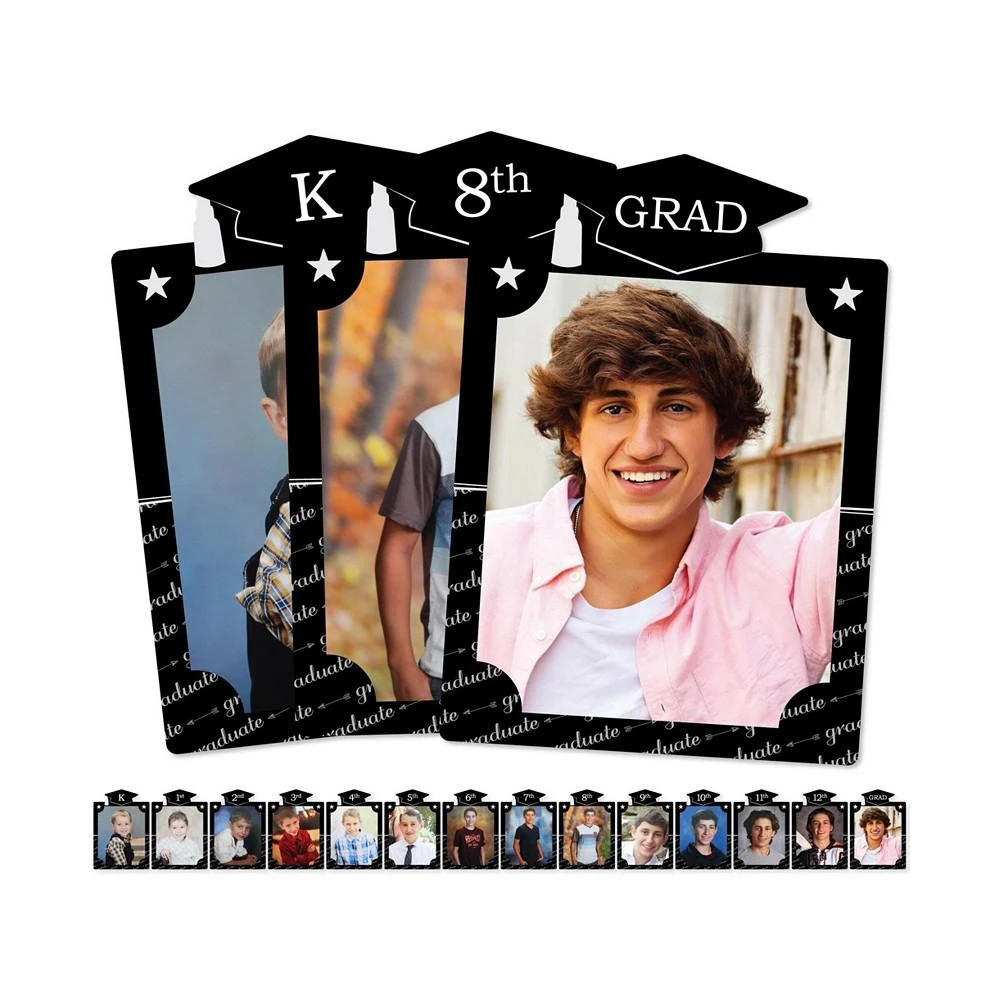 商品Big Dot of Happiness|Graduation Cheers - 8 x 10 inches K-12 Photo Holder DIY Decor Picturific Display,价格¥224,第1张图片