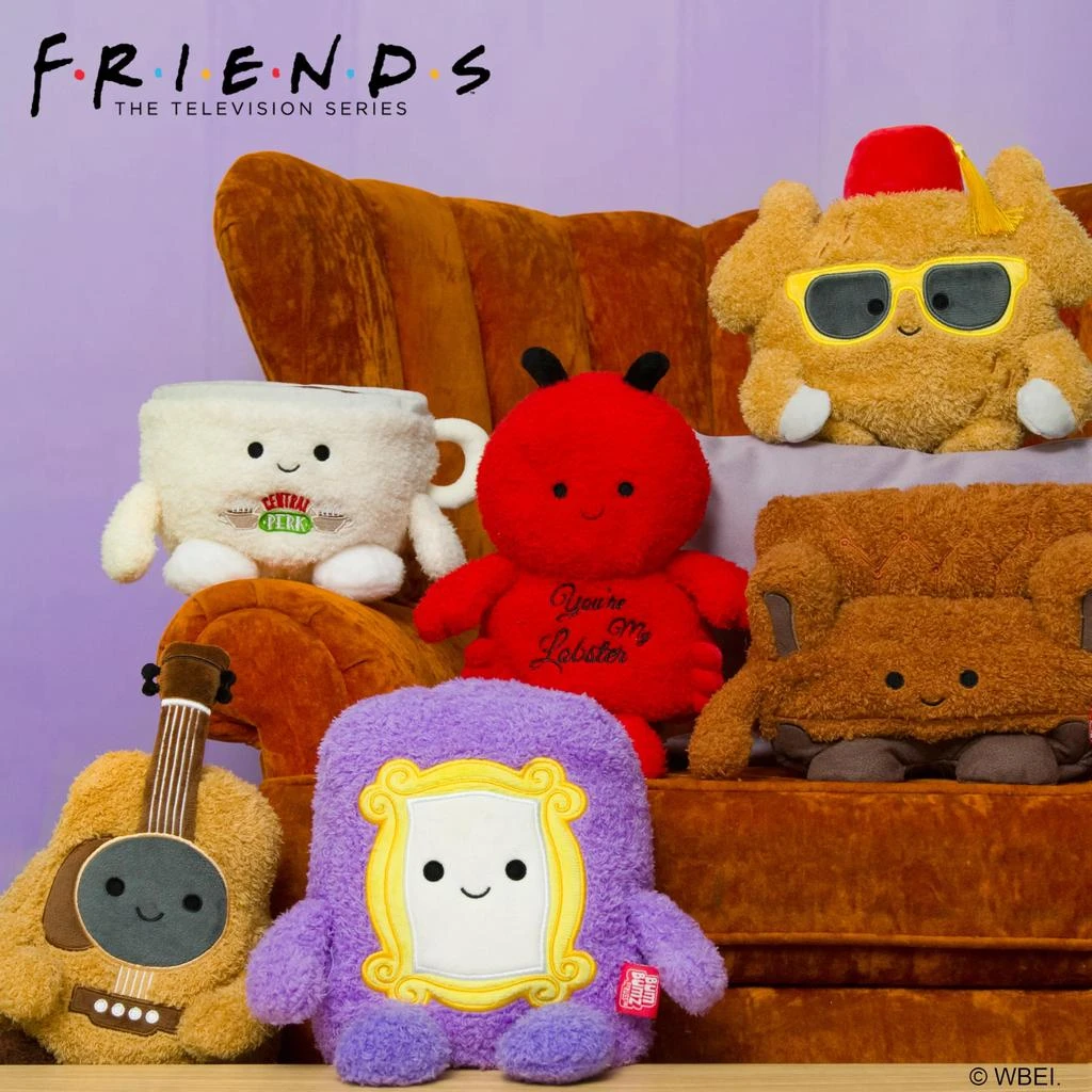 商品BumBumz|BumBumz Warner Bros Friends, Plush 4-Pack - 4.5-inch Collectible Stuffed Toys from The Makers of Original Squishmallows,价格¥166,第2张图片详细描述
