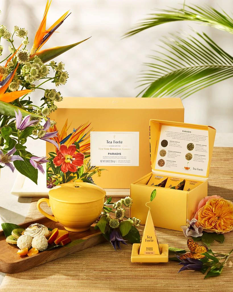 商品Tea Forte|x The New York Botanical Garden Paradis Gift Set,价格¥466,第3张图片详细描述