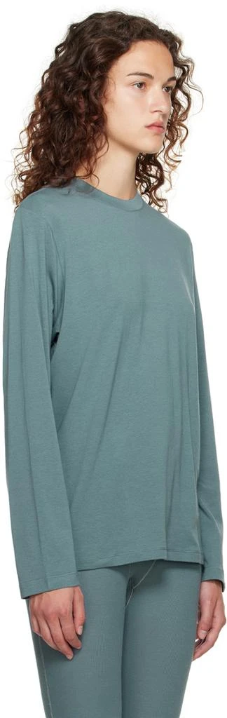 商品SKIMS|Blue SKIMS Boyfriend Long Sleeve T-Shirt,价格¥482,第2张�图片详细描述